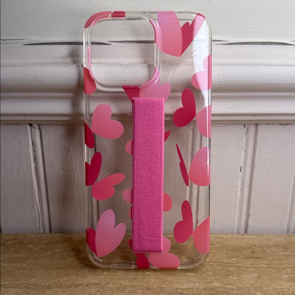 Pink Heart Pattern Phone Case - Picture 2 of 2